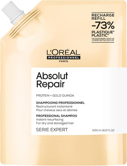 L'Oréal Professionnel Absolut Repair Shampoo Refill Pouch 500ml – image 1