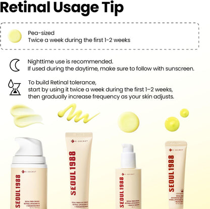 Seoul 1988 Retinol Liposome Serum | Anti-Aging Night Serum