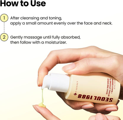Seoul 1988 Retinol Liposome Serum | Anti-Aging Night Serum