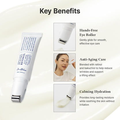 Dr. Althea Retinol Flat Iron Eye Roller packaging box