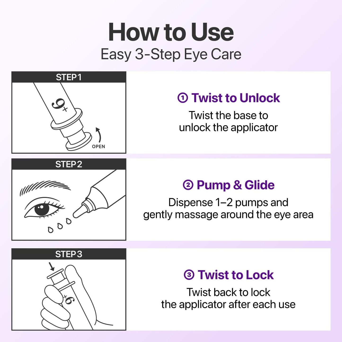 numbuzin No.9 NAD+ Retinol Eye Cream 10ml | Anti-Aging Eye Care