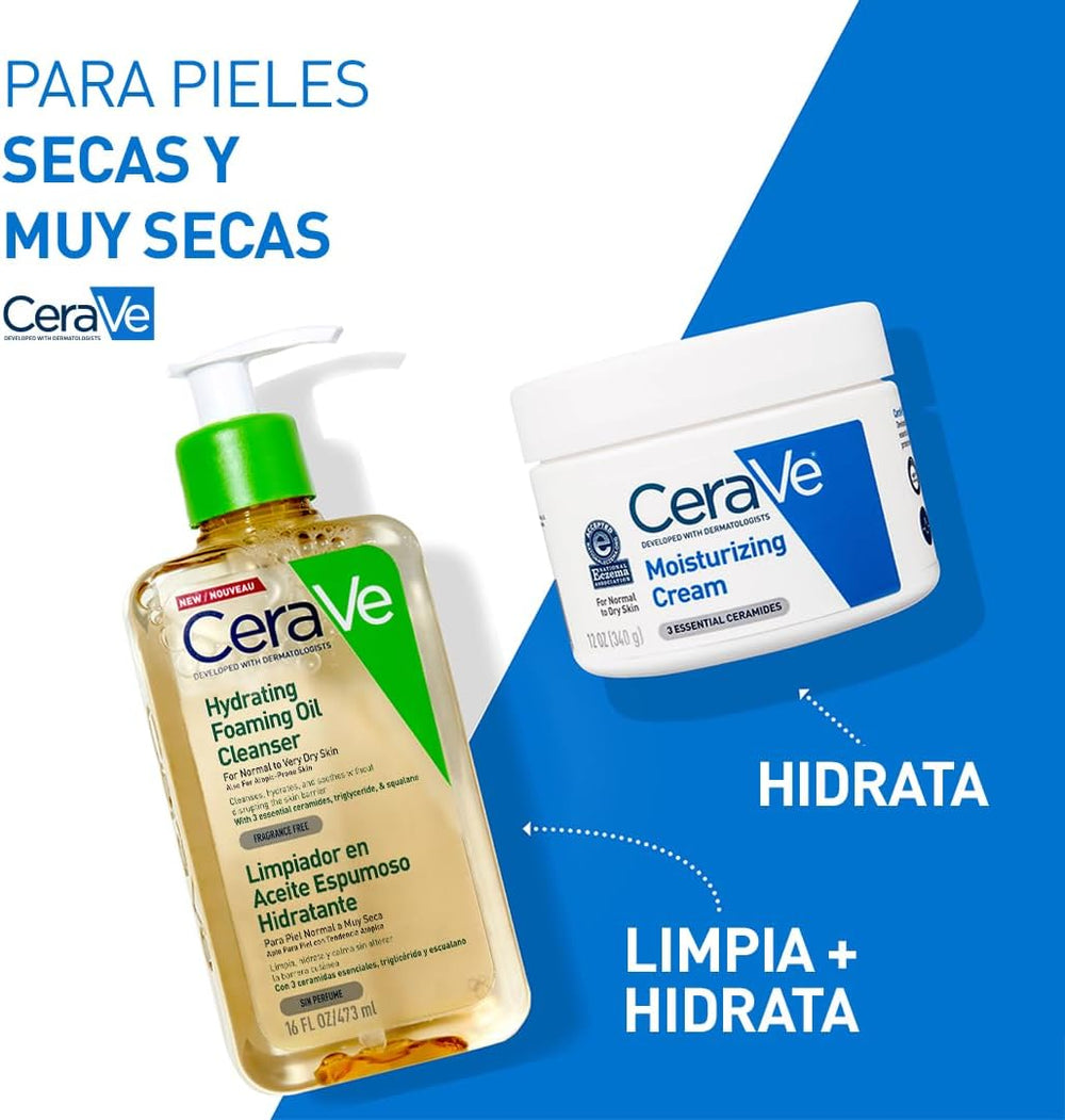 CeraVe oil cleanser face and body wash 473ml, fourth product view