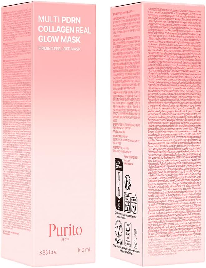 PURITO Multi PDRN Collagen Real Glow Mask