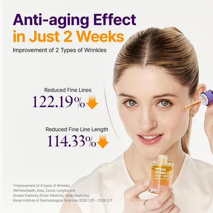 PURITO Retinol Retinal 2000 NAD+ Serum | Advanced Anti-Aging Treatment