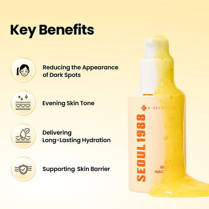 Seoul 1988 Niacinamide 15% + Yuja Serum | Brightening & Pore Care