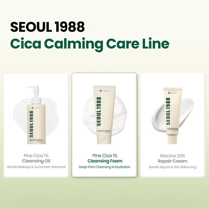 Seoul 1988 Cleansing Foam 200ml | Gentle Daily Face Wash