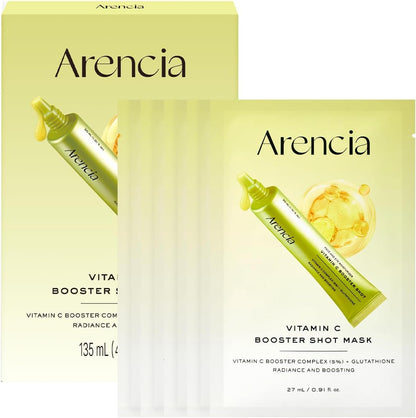 Arencia Vitamin C Booster Shot Mask 5ea