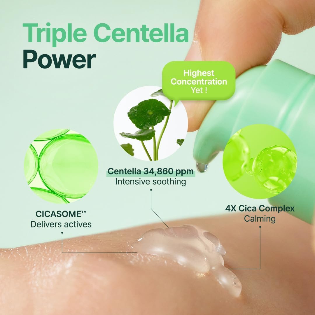 PURITO SEOUL Wonder Releaf Centella Serum Unscented 60ml | Barrier Repair Serum