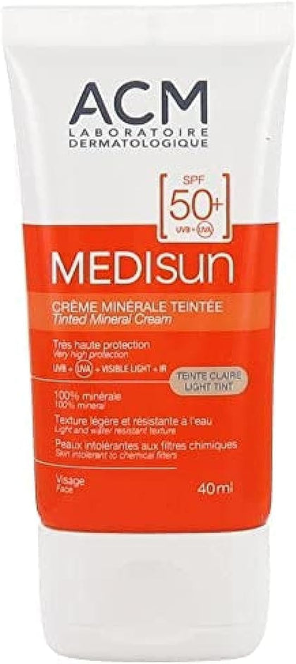 ACM Laboratoire Medisun Tinted Mineral Cream SPF50+ Light Tint 40ml