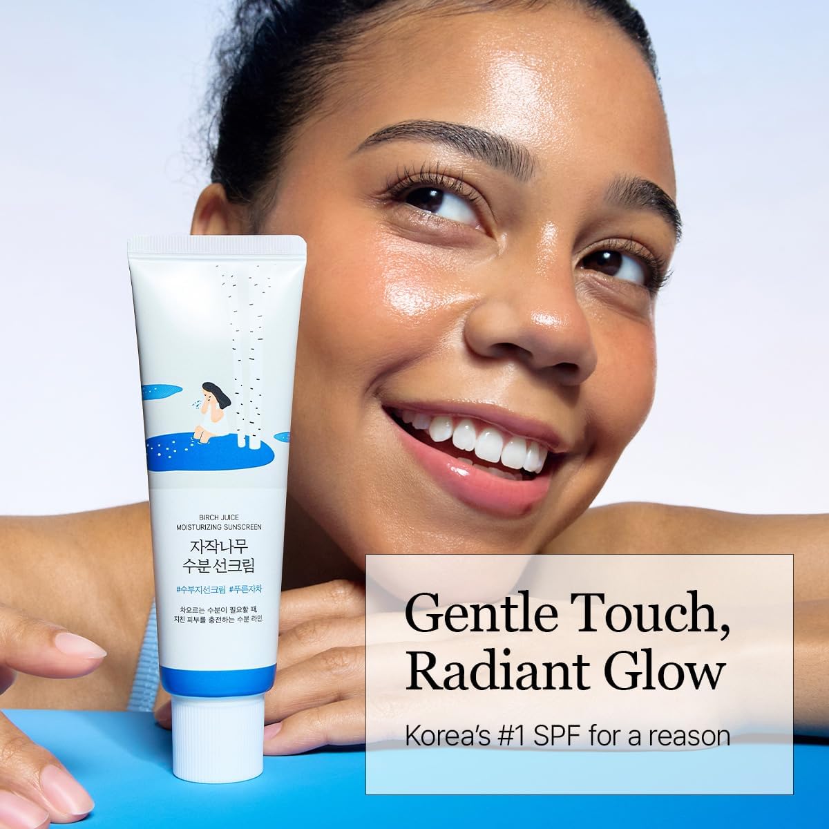 ROUND LAB Birch Juice Moisturizing Sun Cream SPF50+ 50ml