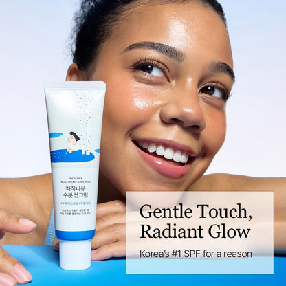 ROUND LAB Birch Juice Moisturizing Sun Cream SPF50+ 50ml