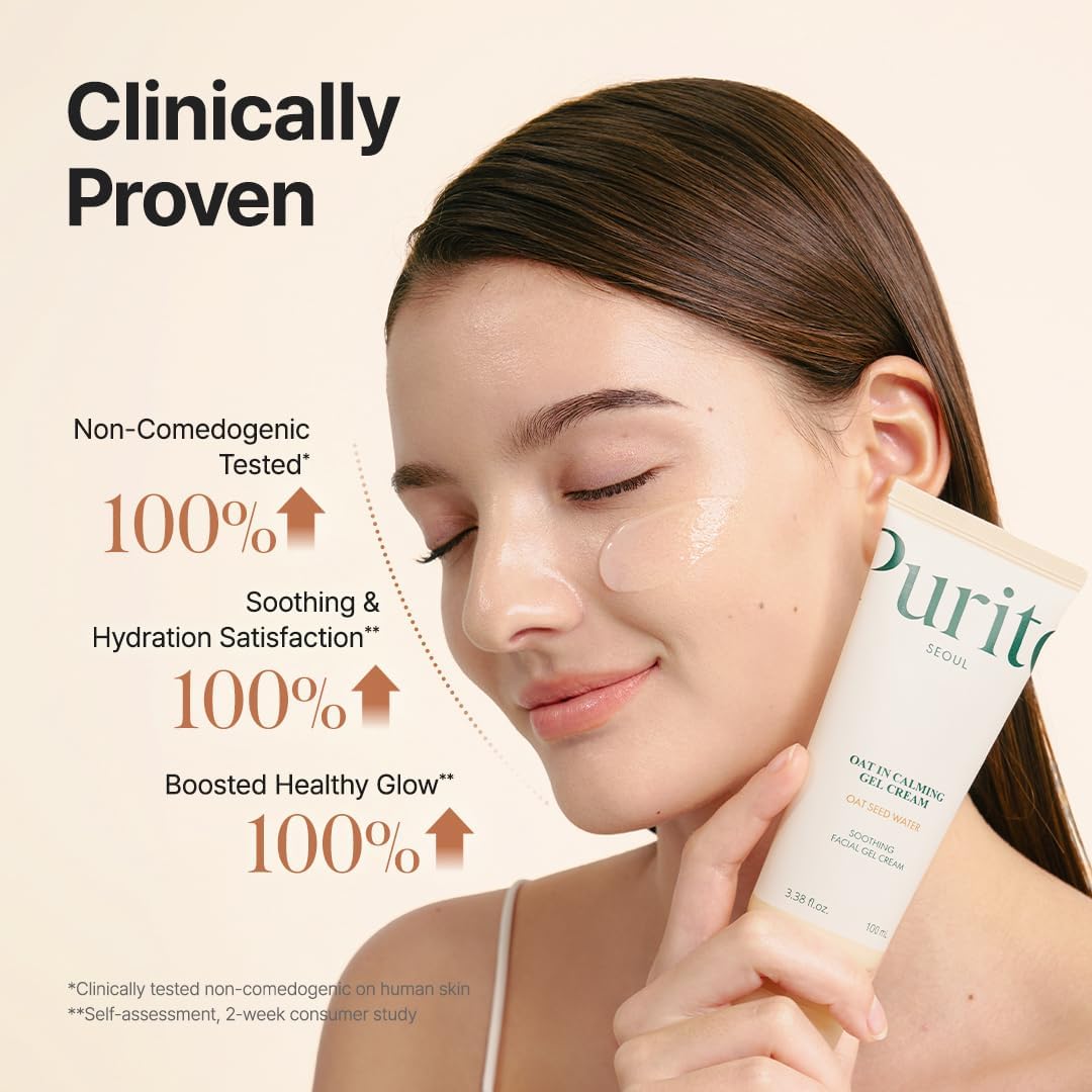 Purito Seoul Gel Cream 100ml | Lightweight Oil-Free Moisturizer