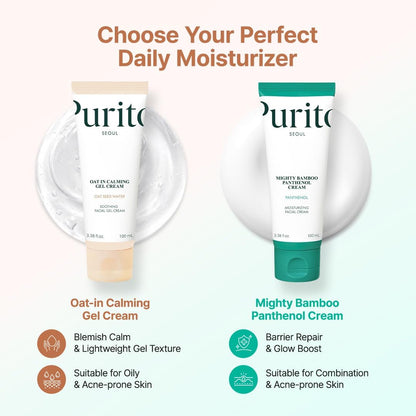 Purito Seoul Gel Cream 100ml | Lightweight Oil-Free Moisturizer