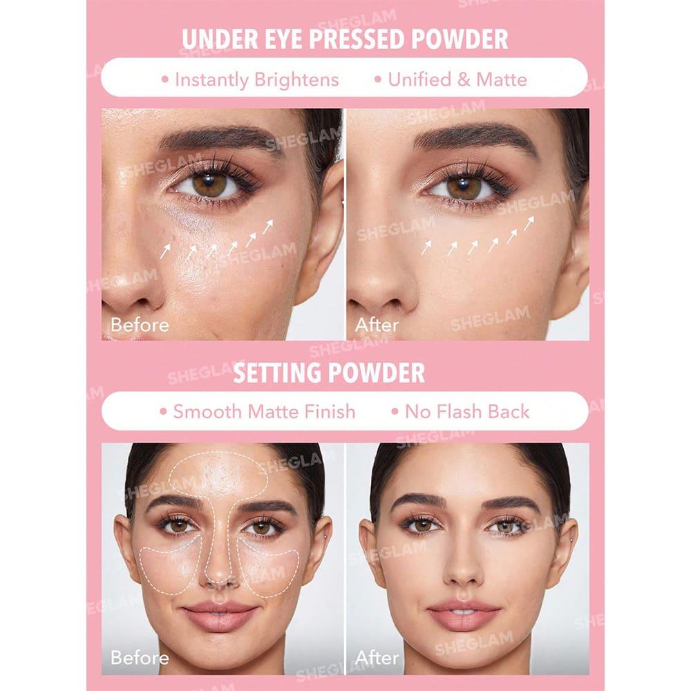 SHEGLAM Insta-Ready Setting Powder Duo 2