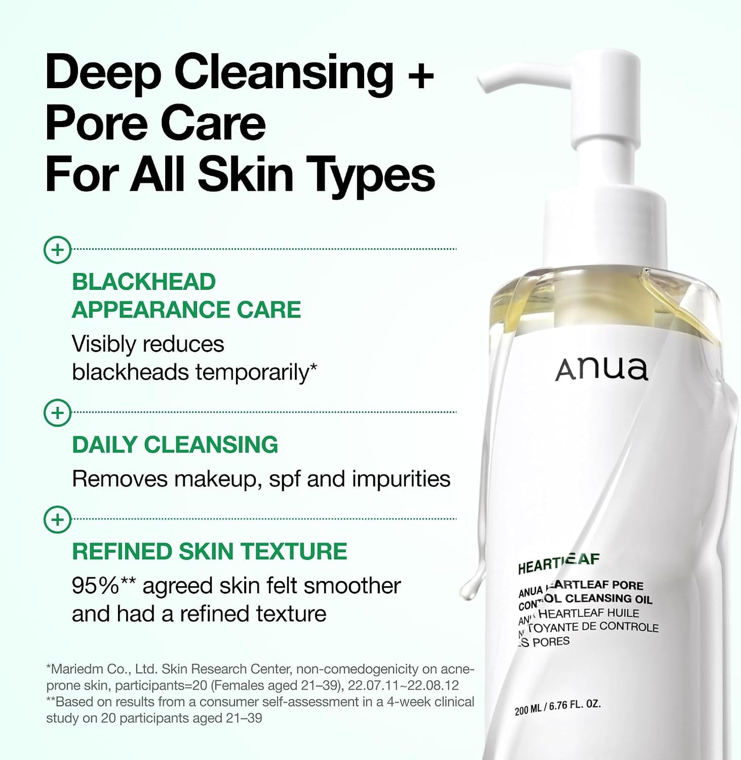 Anua Heartleaf Cleansing Oil 200ml