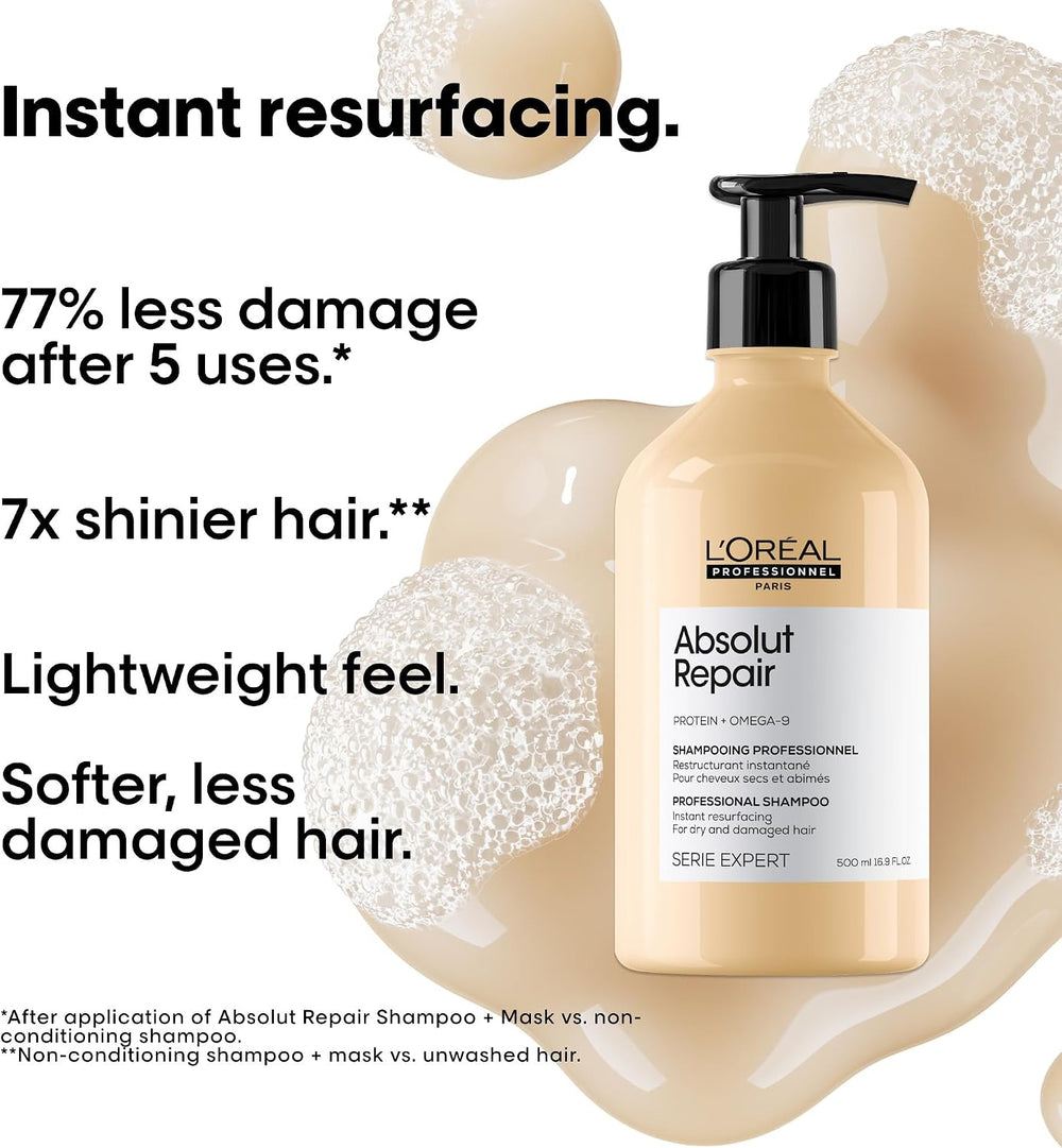 L'Oréal Professionnel Absolut Repair Shampoo Refill Pouch 500ml – image 2