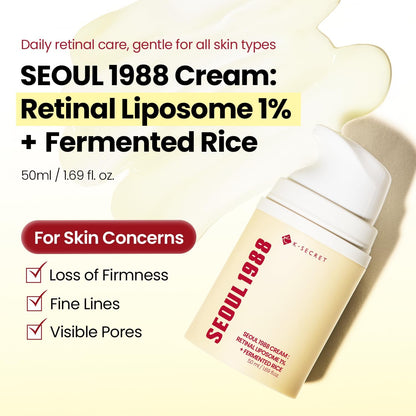 Seoul 1988 Moisturizing Cream | Daily Hydration Cream