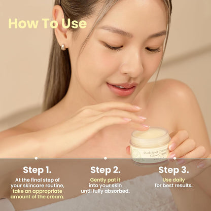 AXIS-Y Dark Spot Correcting Glow Cream 50ml | Vitamin C Brightening Moisturizer