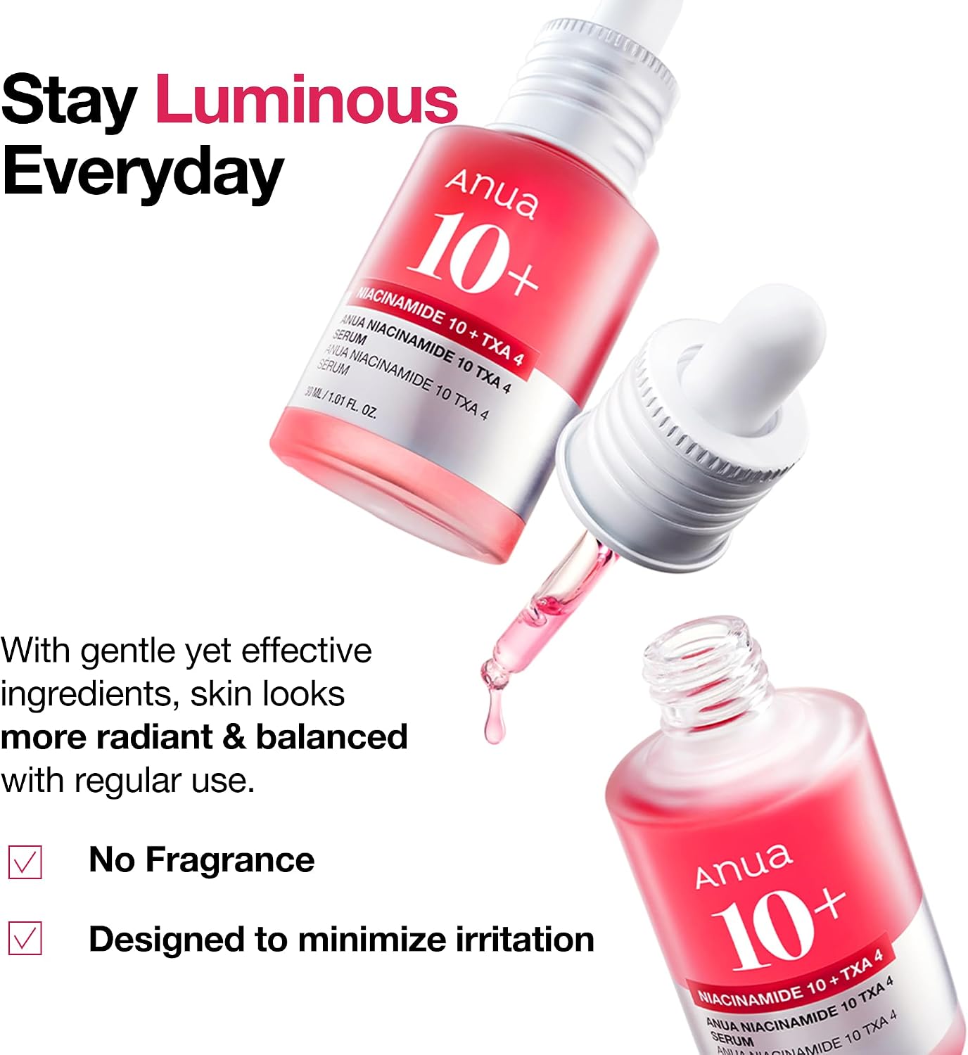 Anua Niacinamide 10% + TXA 4% Serum 30ml