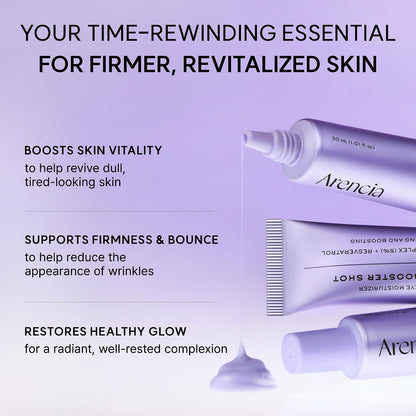 Arencia NAD+ Booster Shot 30ml | Energizing Renewal Serum