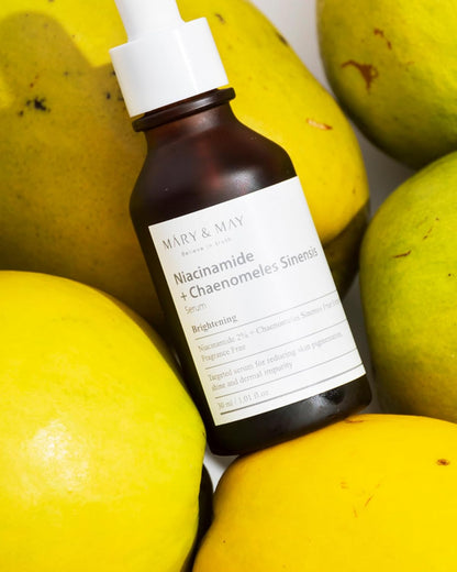 Mary&May Niacinamide + Chaenomeles Sinensis Serum 30ml | Brightening Serum