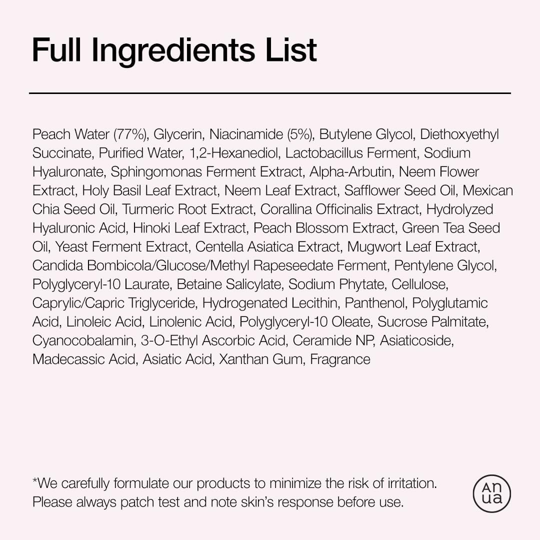 Anua Peach 70% Niacin Serum 30ml