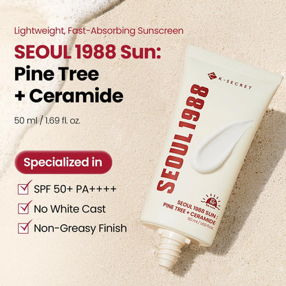 Seoul 1988 Sunblock SPF50 | Lightweight Daily Sunscreen