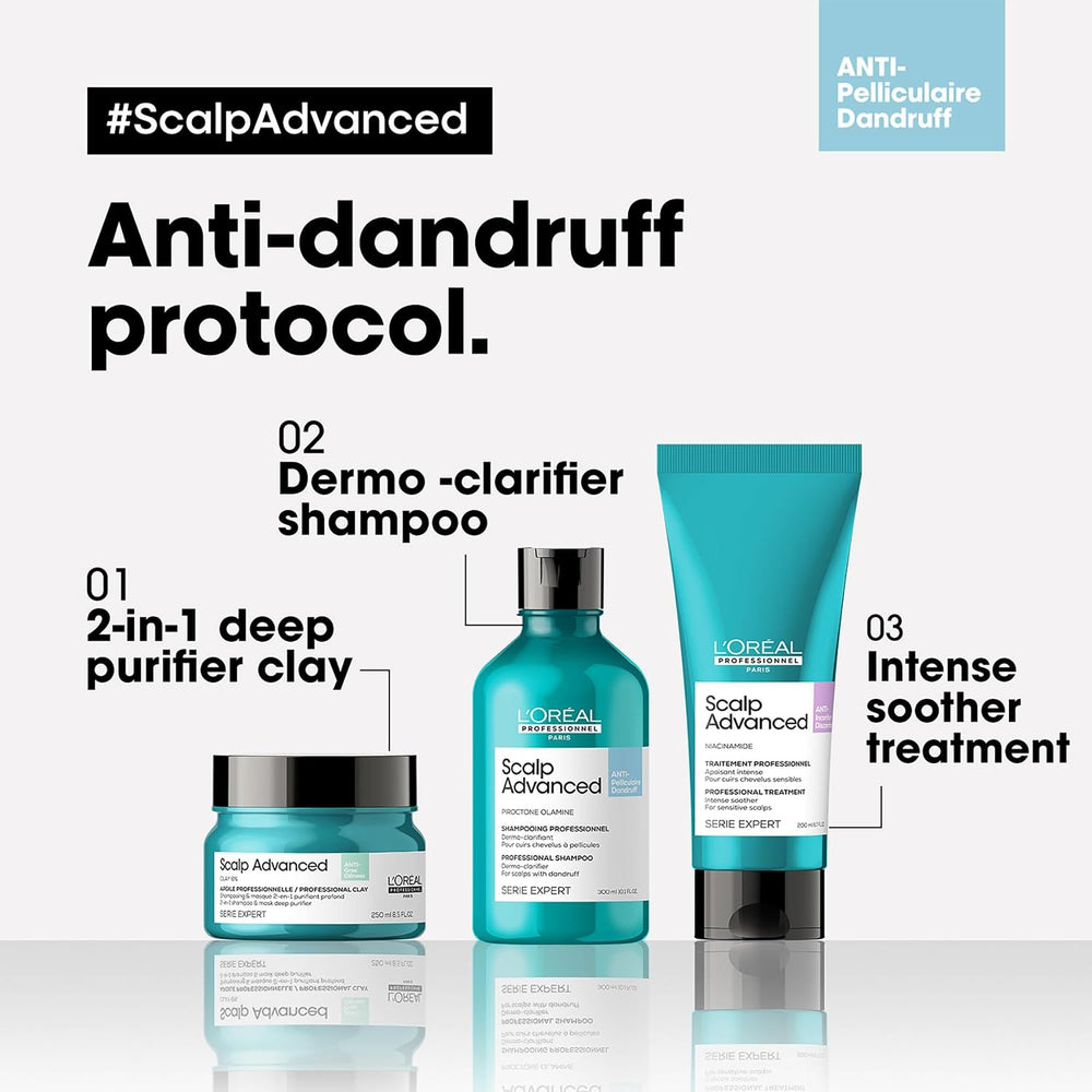L'Oréal Professionnel Scalp Advanced Anti-Dandruff Shampoo 300ml – image 5