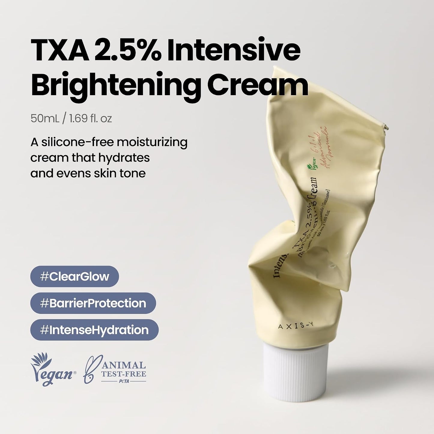 AXIS-Y TXA 2.5% Intensive Brightening Cream | Dark Spot & Post-Acne Mark Treatment