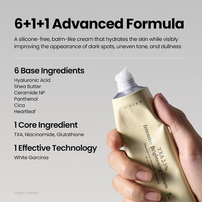 AXIS-Y TXA 2.5% Intensive Brightening Cream | Dark Spot & Post-Acne Mark Treatment