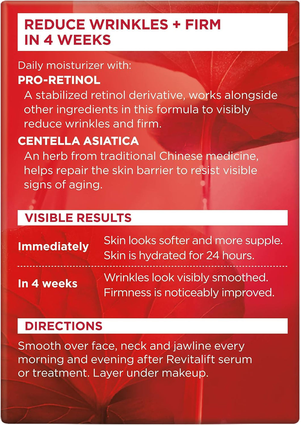 L'Oréal Paris Revitalift Face & Neck Cream, view 3