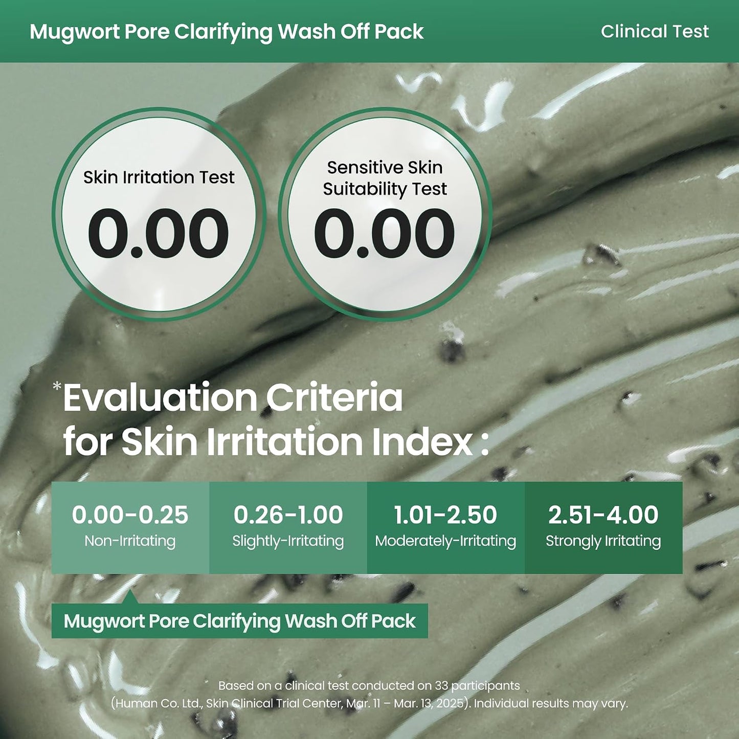AXIS-Y Mugwort Wash Off Pack 100ml | Calming Clay Mask for Sensitive Skin