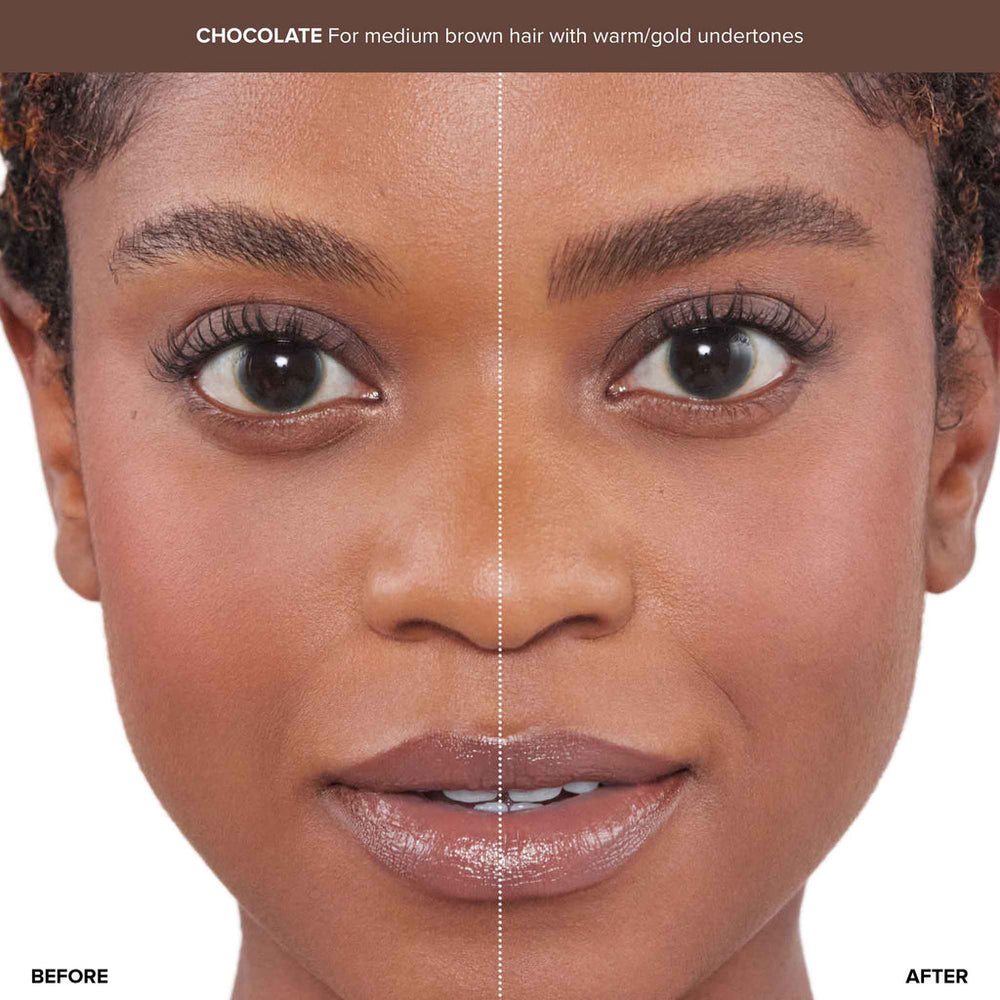 Brow Wiz Definer Chocolate Before/After