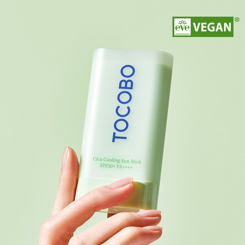 TOCOBO Cica Cooling Sun Stick SPF50 18g | Portable UV Protection