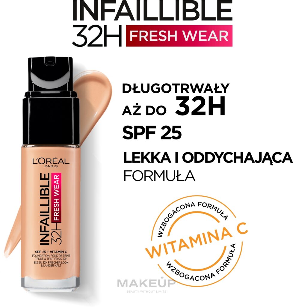 L’Oréal Paris Infallible 32H Fresh Wear Foundation SPF25