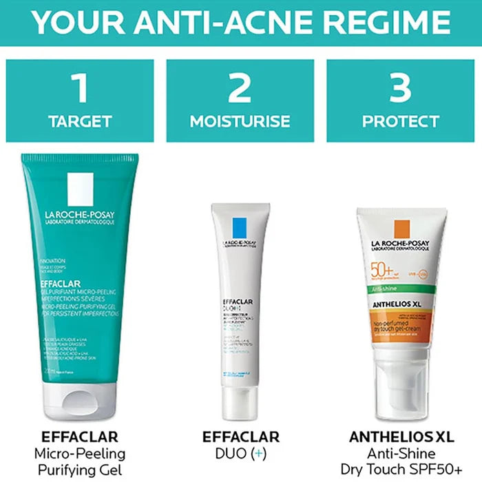 La Roche-Posay Effaclar Micro-Peeling Purifying Gel 200ml, lifestyle view