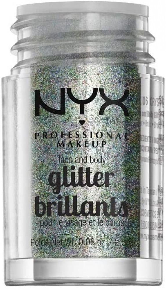 NYX Glitter Eyeshadow Crystal 4