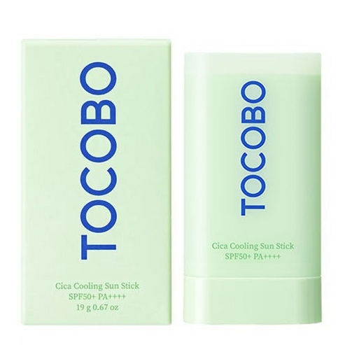 TOCOBO Cica Cooling Sun Stick SPF50 18g | Portable UV Protection