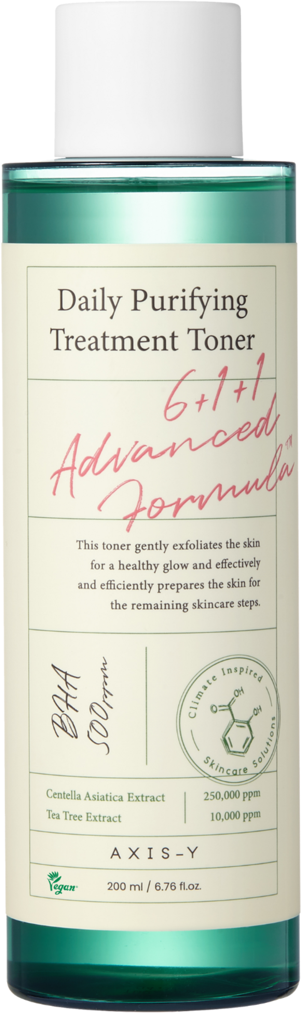 AXIS-Y Daily Purifying Treatment Toner 200ml bottle front label