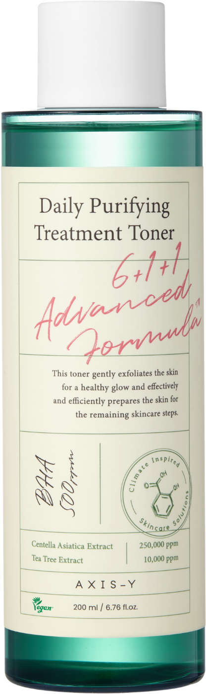 AXIS-Y Daily Purifying Treatment Toner 200ml bottle front label