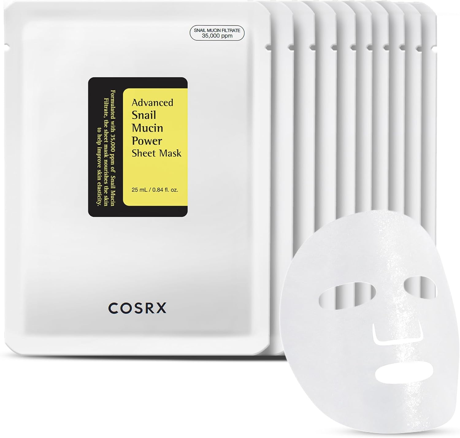 COSRX Advanced Snail Mucin Power Essence Sheet Mask 10ea