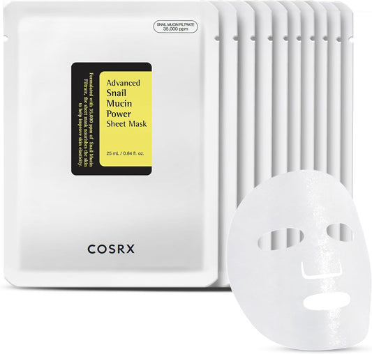 COSRX Advanced Snail Mucin Power Essence Sheet Mask 10ea