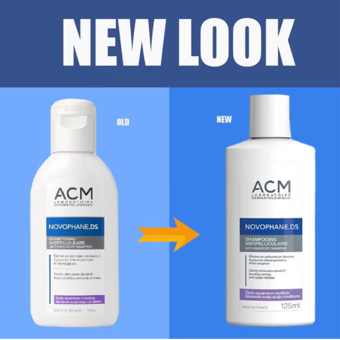 Acm Novophane DS Anti Dandruff Shampoo, 125ml