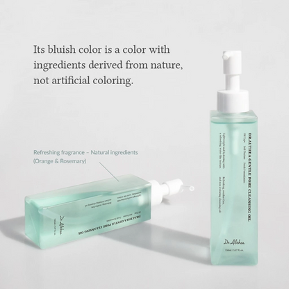 Dr. Althea Gentle Pore Cleansing Oil makeup removal before and after