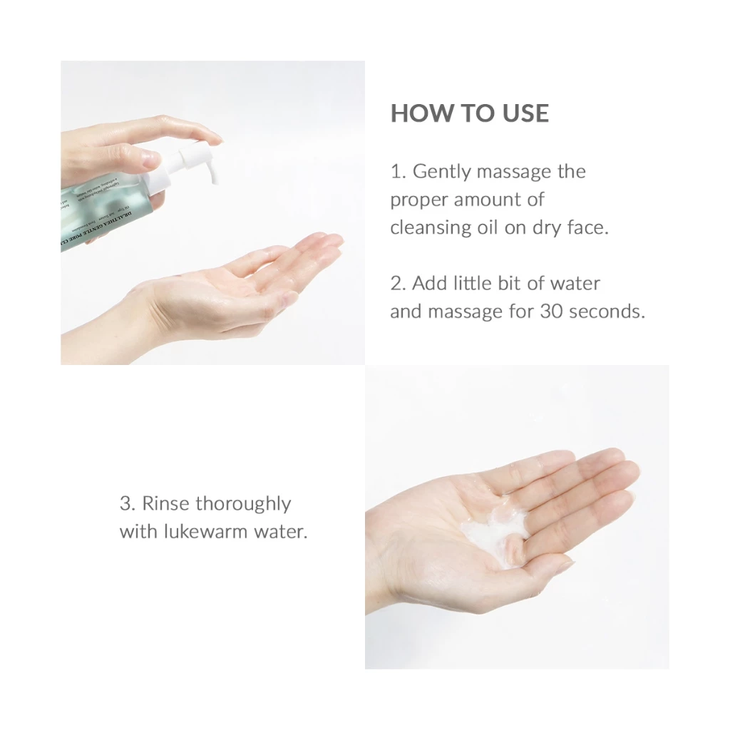 Dr. Althea Gentle Pore Cleansing Oil full ingredient list