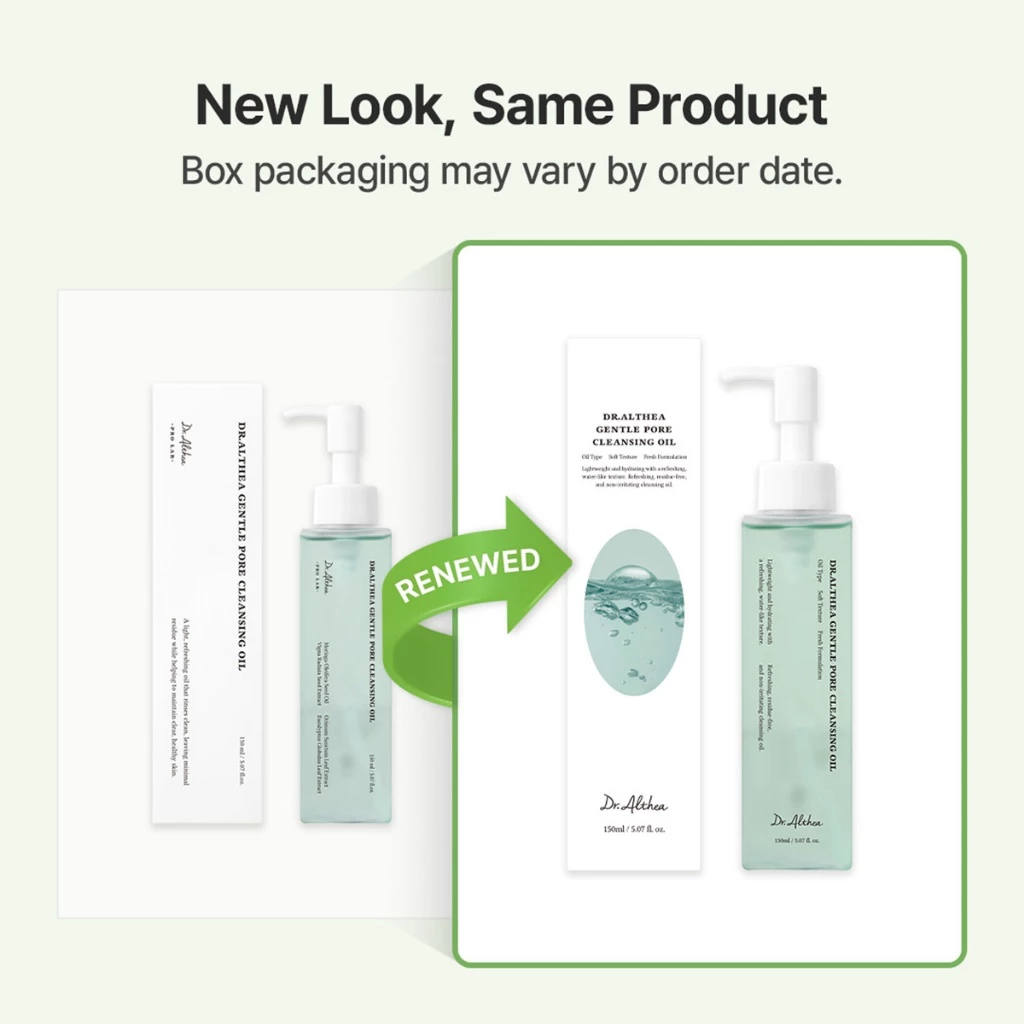 Dr. Althea Gentle Pore Cleansing Oil how to use application steps