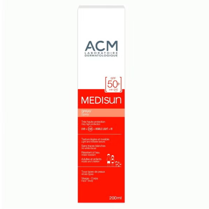 ACM Medisun SPF50 Sunscreen Spray 200 ml