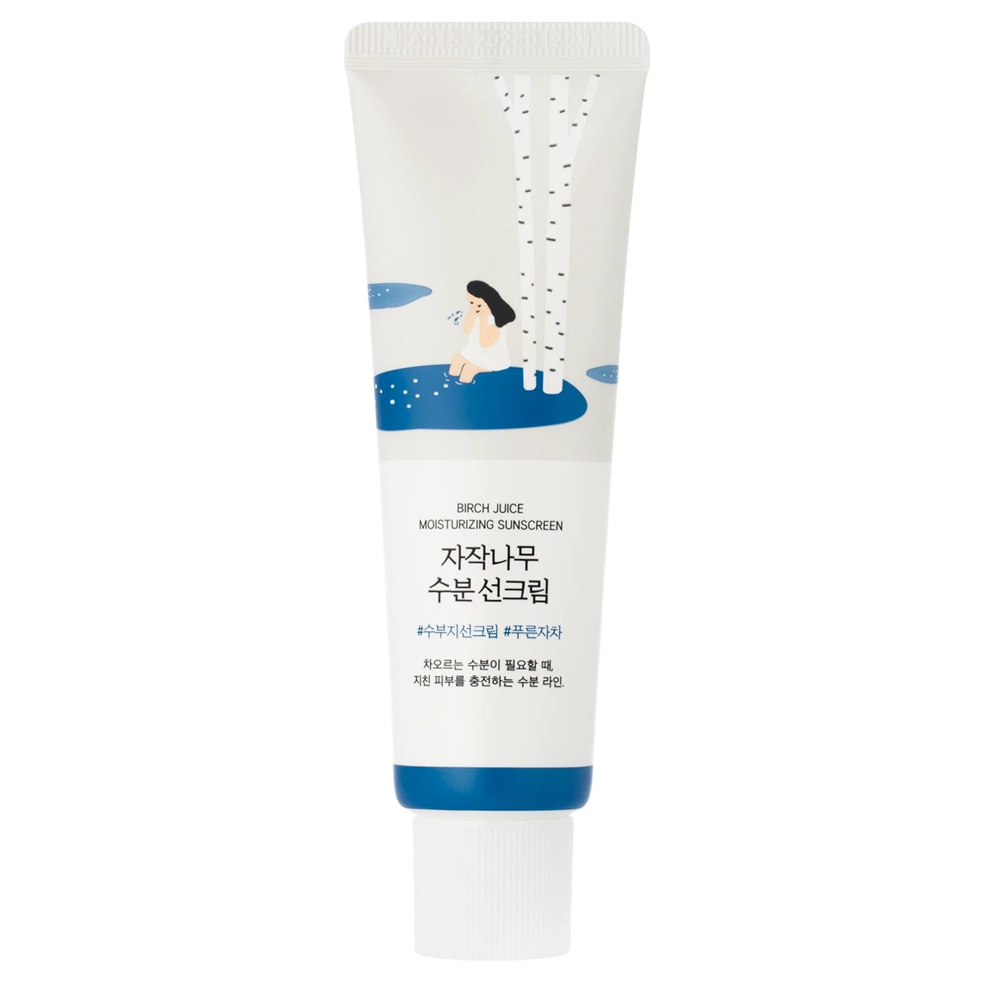 ROUND LAB Birch Juice Moisturizing Sun Cream SPF50+ 50ml