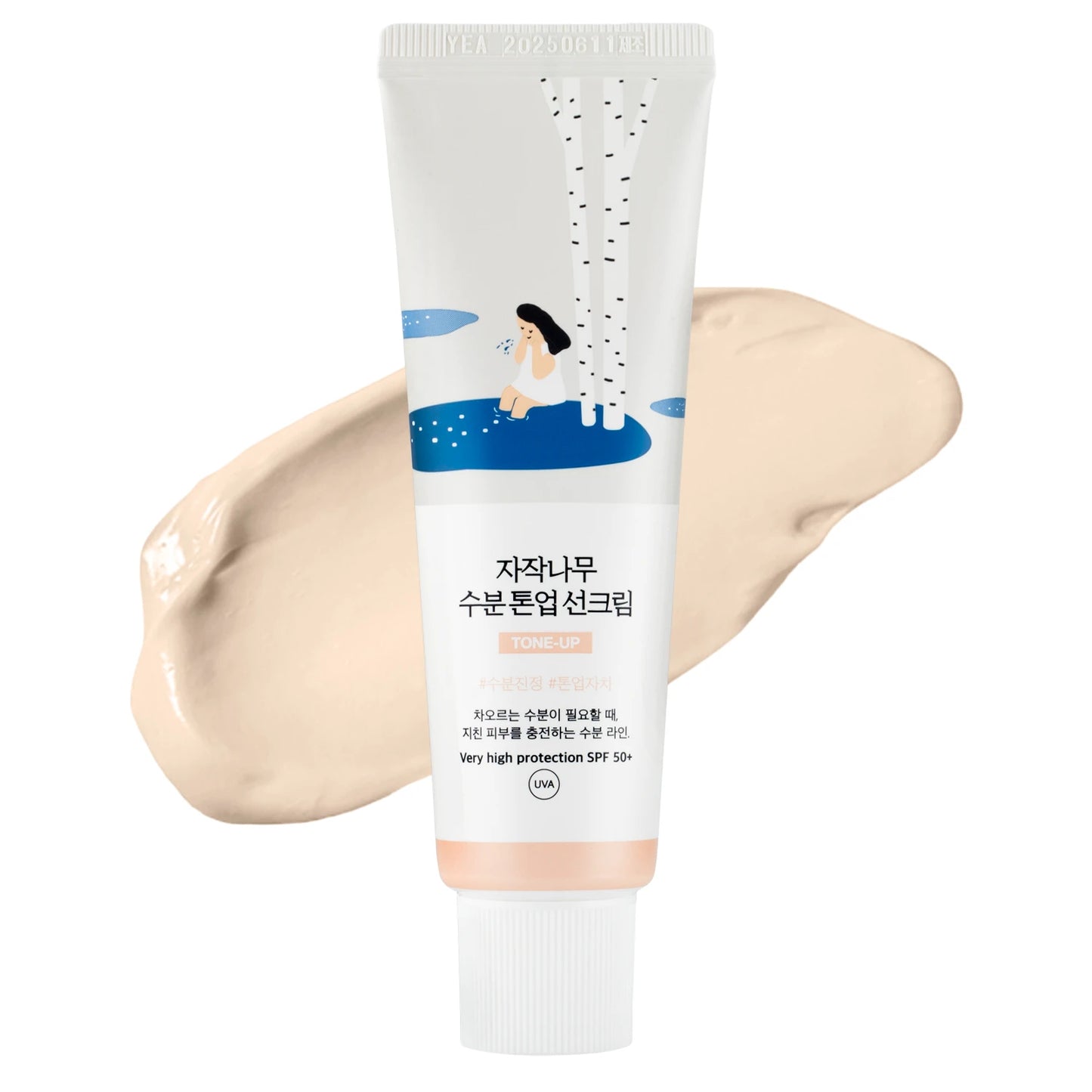 ROUND LAB Birch Moisture Tone-Up Sunscreen 50ml