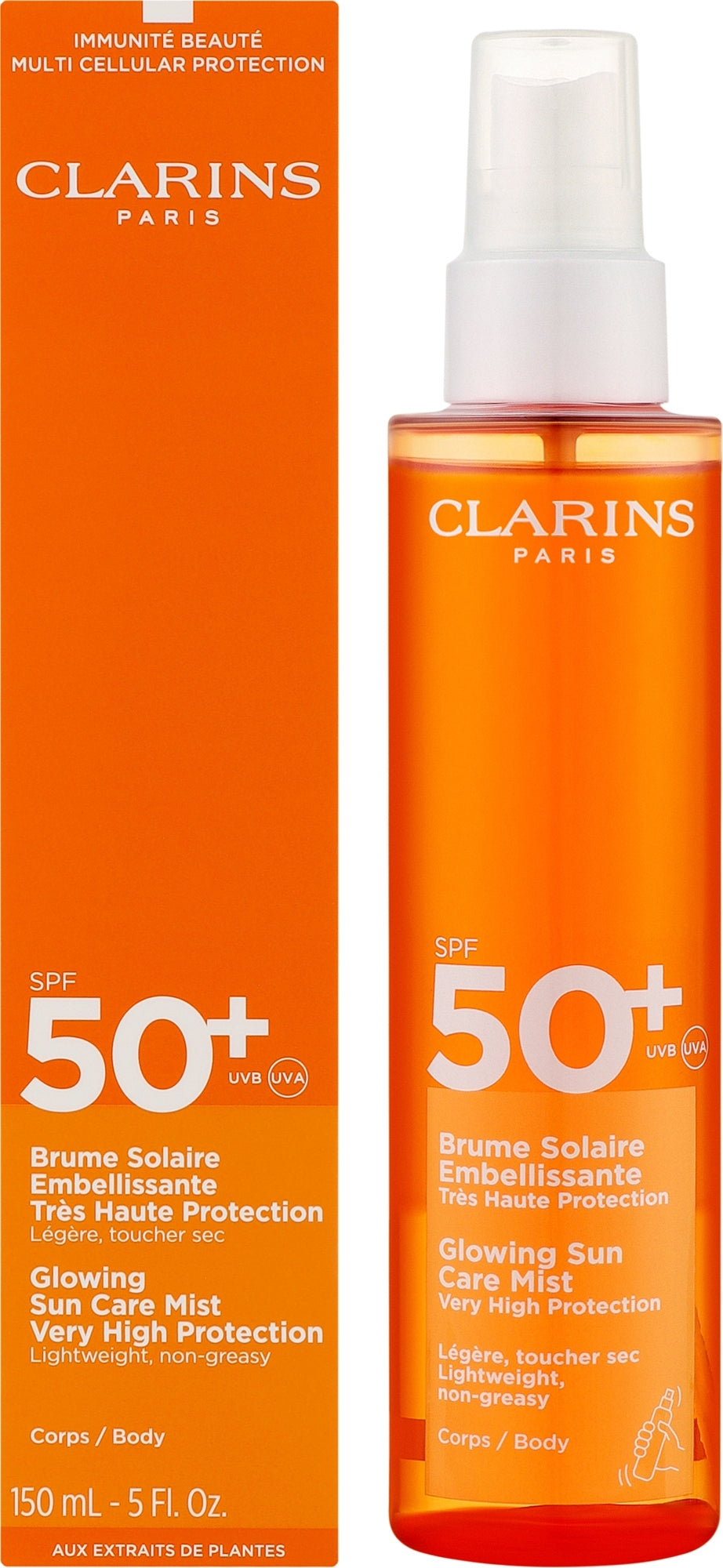 Clarins Solaire Sunblock SPF50 150ml 3